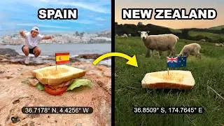 I Made an EARTH SANDWICH *World Record*
