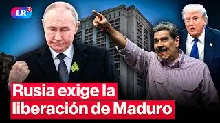 🚨 Rusia exige a EE. UU. la liberación de Nicolás Maduro y su esposa | #LR