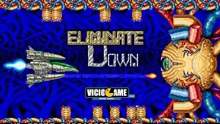 🎮 Eliminate Down (Mega Drive) Complete Gameplay