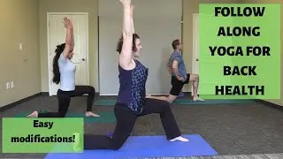 30 MIN GUIDED YOGA SESSION | Gentle Mat Yoga for Back Care