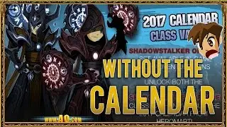AQW SHADOWSTALKER OF TIME CLASS WITHOUT THE CALENDAR - ADVENTUREQUEST WORLDS