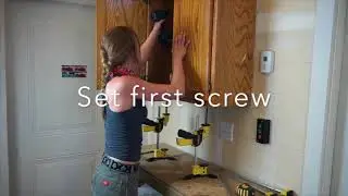 How to Mount a Cabinet in 90 Seconds
