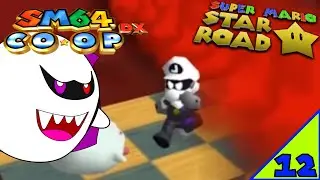 Super Mario 64 Co-Op DX Star Road: Episode 12 A Fiery Risky Path