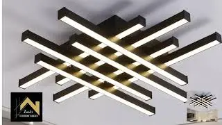 Criss Cross Designer LED Ceiling Lights With Remote Control @_zaidi-+971521736835 is a full-service