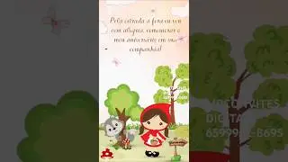 Convite Animado Chap&eacute;uzinho Vermelho #conviteanimado #Convitechap&eacute;uzinhovermelho #convitedigital