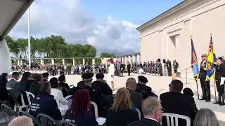 D-Day 81, British Normandy Memorial, &ldquo;I vow to thee my country&rdquo;