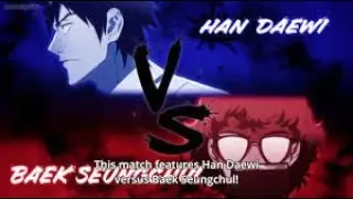 The God of High School | Han Daewi vs Baek Seungchul (Full Fight)