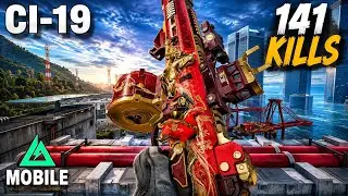 CI-19 Best Build ZERO RECOIL 🔥 141 Kills | Delta Force Mobile