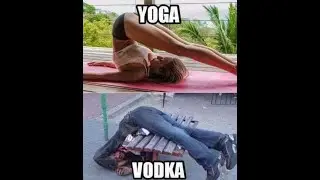 funny yoga memes with no reactions