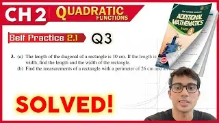 Self Practice 2.1  Q3  | Form 4 Add Maths Chapter 2