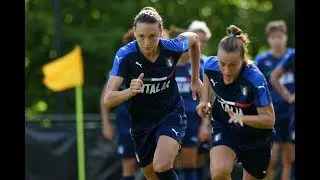 L'allenamento delle Azzurre al centro De Zwervers - Women's EURO 2017