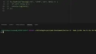 23.196. How to Use the Native Node Modules