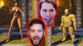 Jerma Plays BALDUR'S GATE with a Nude Mod w/ @ster