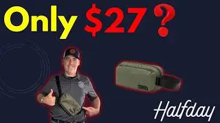 Best $27 Sling Bag for Travel 2026? (Halfday Roamer Review) + Giveaway! 👜✈️