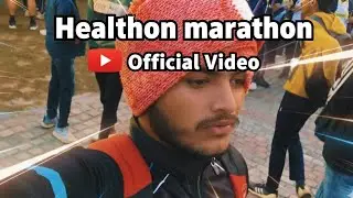 Healthon marathon at Janeshwar mishra park 🏞️