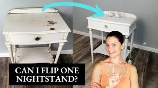 Furniture Makeover | Nightstand Makeover | Annie Sloan Chalk Paint