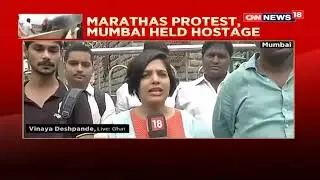 Maratha Quota Stir - Ghatkopar
