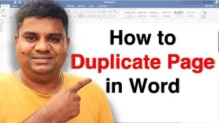 Как дублировать страницу в Word [ Microsoft ]