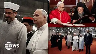 CHRISTIANITY-ISLAM UNITY: Pope Leo Tours Blue Mosque and Signs Historic Orthodox Declaration | AK1Z