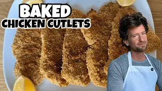 How to Make Crispy Baked Chicken Cutlets | Easy Italian Recipe