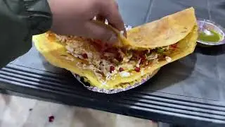 Best Chilla in Vrindavan Banke Bihar Bazer Vrindavan street food