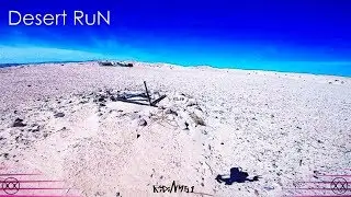 Desert RuN // Twin Quad Frames Hacksaw Drone FreeStyle
