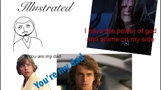 Star Wars as -clean- Vines (horribly illustrated because I can)