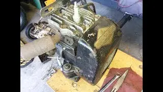 Briggs 5S with VacuJet on Eclipse Rocket Reel Mower and Clinton Engine