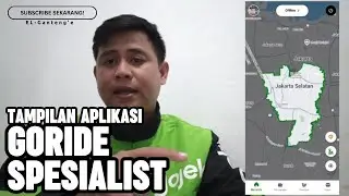 Tampilan Aplikasi Gojek Goride Spesialis