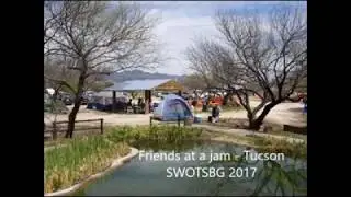 Friends at the Southwest Old Time String Band Gathering in Tucson 2017