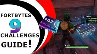 FORTNITE FORTBYTES CHALLENGES GUIDE #9 - SEASON 9 [FORTBYTE #07]