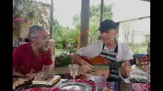En el patio de mi casa