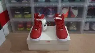 Supreme x Nike Air Force High 1 Pickup and Review