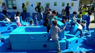 Imagination Playground&trade;️ Blue Blocks in Greece VID 20170401 151958