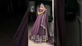 #2026 new designer party top lehenga & dupatta set #new fashion punjabi suit #subscribe me🙏🔔