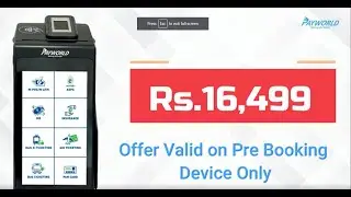 PayWorld POS Machine | Super POS | m-POS + m-ATM | Card Swiping Machine