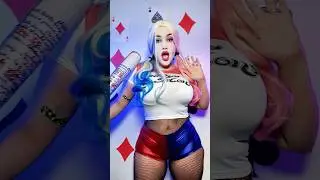 Original Harley Quinn vs New Harley Quinn🃏 #cosplay #harleyquinn #makeuptransformation #transition