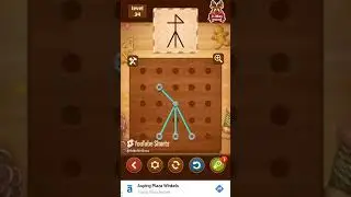 Line Puzzle String Art Acacia Level 34