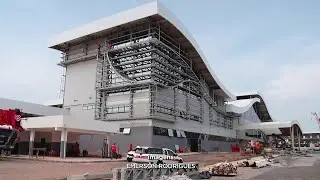 Obra da nova rodoviária de Porto Velho chegou aos 90% de conclusão