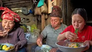 Life in Complete Isolation | Ancient House by the Blue River in Rural Nepal