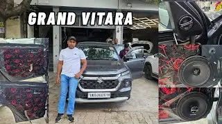 Grand Vitara 🚘 Plug N Play Audio Setup ✨️ Pioneer DMH-AP6650 BT | Alpine DM-65C Component Speaker 🔊