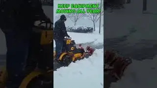 99% Of Lawn Mowers NEED THIS! Snow Mate! #shorts