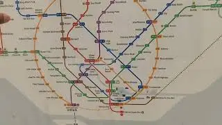 সিঙ্গাপুরের MRT Map কিভাবে বুঝবেন