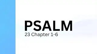 Psalm 23 | Holy Bible - Indian Sign Language Version (ISLV)