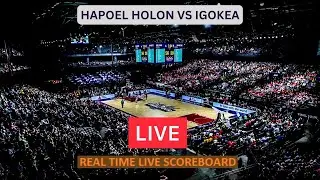 Hapoel Holon Vs Igokea LIVE Score UPDATE Champions League Basketball Qualification Game 4 Jan 2023