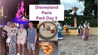 DISNEYLAND PARIS - Day 3 - Walt's, Music Festival & Illuminations. With Disabilities & Allergies.