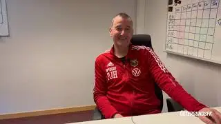 Per Joar Hansen inf&ouml;r  Degerfors