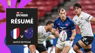 Une entrée en matière réussie 💪 | France vs Nouvelle-Zélande | HSBC SVNS Singapore