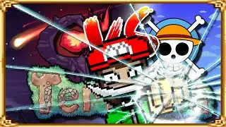Day 8 | Attempting To Endure The ECLIPSE!! Terraria: Calamity VS One Piece Solo