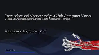 HRS2025: Biomechanical Motion Analysis With Computer Vision